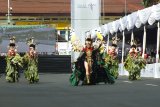 Cinta Laura dan Putri Indonesia tampil memukau di Jember Fashion Carnival 2019