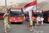 Angkutan bus selama puncak haji dibagi empat trip