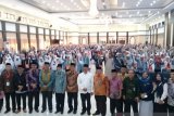 Jamaah haji kloter 10 asal Sulbar tiba di embarkasi Makassar