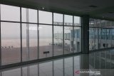 Jarak pandang di Bandara Tjilik Riwut fluktuatif akibat kabut asap