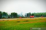 Kebakaran lahan mulai rambah sekitar Bandara H Asan Sampit