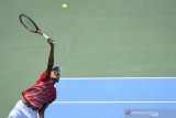 Ari Fahresi berjuang susul tim Indonesia hadapi Barbados di Davis Cup 2021
