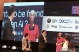 Robot Sophia pamer kecerdasan di Jakarta