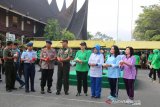 Dharma Pertiwi Daerah A Tanamkan Nilai Bela Negara dengan Lomba Baris Berbaris