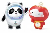 Panda sebagai maskot Olimpiade Musim Dingin 2022 di Beijing