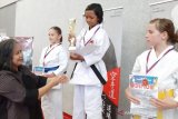 Karateka cilik Indonesia raih juara di Praha