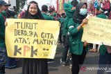 Tolak revisi UU KPK dan RUU KUHP, mahasiswa gelar aksi damai di Metro