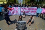 Jurnalis Cimahi-IJTI Sangkuriang gelar aksi mengecam kekerasan terhadap pers