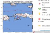 Gempa bermagnitudo 3,0 goncang Kairatu Maluku