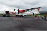 Penerbangan terakhir Wings Air Naha-Samratulangi penuh penumpang