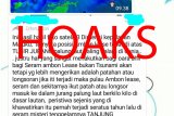LIPI : Tidak benar Maluku ambles jika palung laut longsor