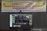 Matangkan persiapan TdS, Biro Ops Polda Sumbar gelar video conference dengan 19 Kapolres