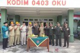 Kodim 0403 OKU bekali Linmas  pendidikan bela negara