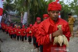 Upacara adat Tumpe di Banggai