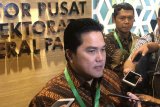 Erick Thohir jelaskan proyek Mahaka Media di Garuda Indonesia