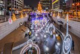 Kemeriahan jelang hari Natal di Seoul