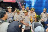 Personel Polda Sumatera Selatan  jaga keamanan Natal-Tahun Baru