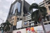 Proyek megah Hotel Tentrem Semarang terbakar