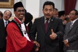 Hakim MK sebut sepanjang tahun 2019 tidak ada pengujian perppu dikabulkan