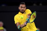Nick Kyrgios taklukkan Tsitsipas, Australia ke fase gugur ATP Cup
