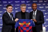 Quique Setien: Saya cinta DNA sepak bola Barca