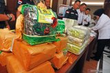 Polisi ringkus pengedar sabu 15 kilogram dikemas bungkus teh asal Malaysia