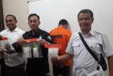 Polda Lampung tangkap tersangka saat akan kirim satu kilogram sabu-sabu