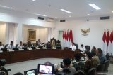 Presiden Jokowi pimpin Rapat Terbatas Pengembangan Pusat Data Nasional
