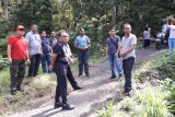 Pemkab Sitaro-Komisioner KPU Sitaro Tinjau Lokasi Pembangunan Kantor KPU