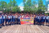 Polres Asmat sosialisasi penggunaan medsos siswa SMPN Mbait
