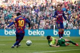 Lionel Messi dan skuat Barcelona sepakat potong gaji 70 persen akibat corona