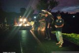 Jembatan Ngolang dekat sirkuit MotoGP Mandalika ambrol diterjang banjir