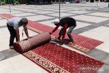 Sterilisasi Masjid Syekh Yusuf Gowa digelar untuk cegah corona