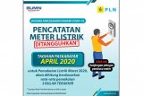 Cegah Penyebaran Covid-19, PLN Hitung Pemakaian Listrik Rata-Rata 3 Bulan Terakhir