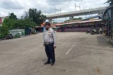 Terminal Lebak Bulus Jakarta sepi ditinggal penumpang