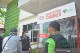 Dompet Dhuafa serahkan bilik disinfektan ke Dinkes Sulsel