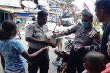 Polres Waropen intensifkan patroli cegah virus Corona