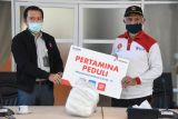 Pertamina salurkan bantuan APD kepada Pemkot Padang