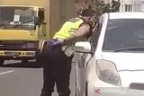 Viral Polantas Kota Medan ludahi pengendara, Kapolres: Akan kita mutasi
