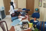 Kelaparan, kawanan kera mengacak-acak kantor lurah