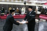 Sekwan DPRD Sulsel dilantik di tengah pandemi COVID-19