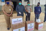 Ribuan masker dan sarung tangan akan disalurkan ke pedagang takjil di Siak
