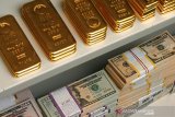 Harga emas turun 21,5 dolar tertekan penguatan