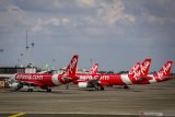 AirAsia hentikan sementara seluruh penerbangan berjadwal di Indonesia