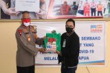 Kapolda Papua terima bantuan BRI dan BNI atasi dampak pandemi COVID-19