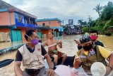 Dua dari empat kecamatan dilanda banjir di OKU Selatan belum bisa dijangkau