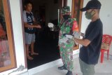 Kodim Sangihe membagi masker gratis