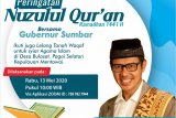 PLN UIW Sumbar peringati nuzulul quran sistem daring bersama gubernur