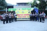Dapur umum Polresta Jayapura sajikan makanan buat warga terdampak Corona