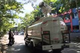 Dua mobil PMI dikerahkan semprot disinfektan di Makassar
